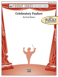 Celebratory Fanfare Concert Band sheet music cover Thumbnail